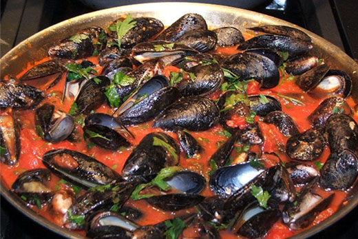 fresh mussels – mediterranean diet